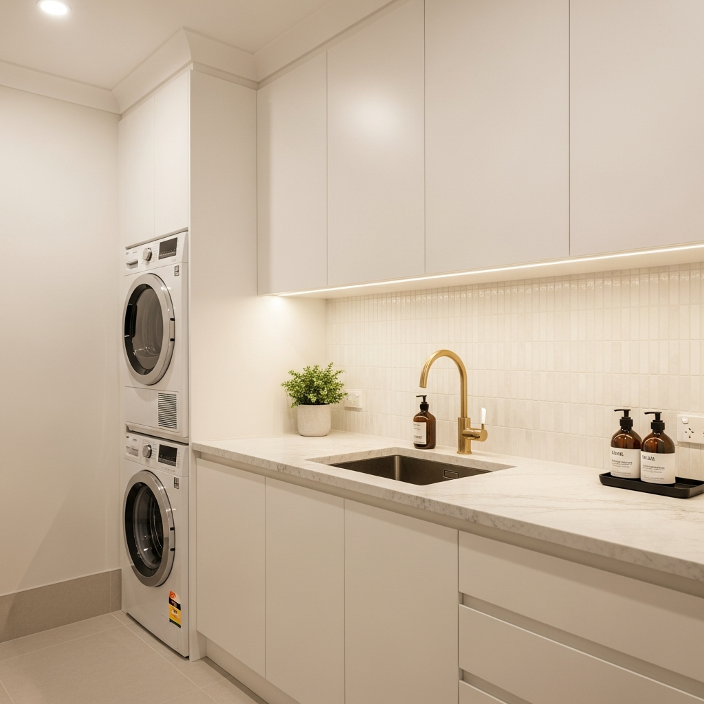 Completed laundry renovation